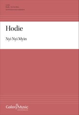 Hodie SSAA choral sheet music cover